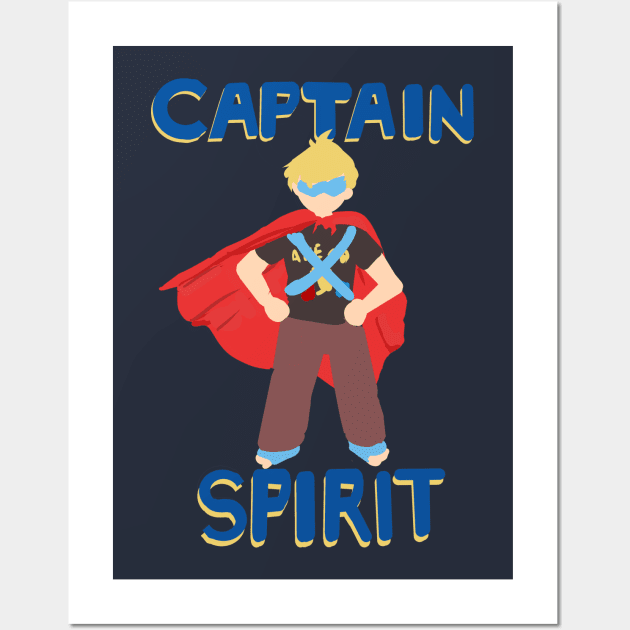 capt spirit Wall Art by inkpocket